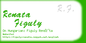 renata figuly business card